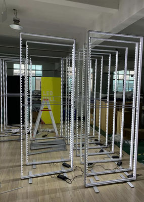 85x200cm 300x240cm SEGのライト ボックスLEDの広告のアルミニウム プロフィールのライト ボックス