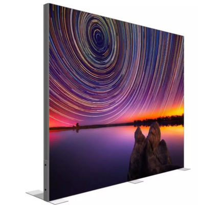 二重側面SEGのライト ボックスの展示会ブースは博覧会ブースのための1000x2200x80mmを表示する