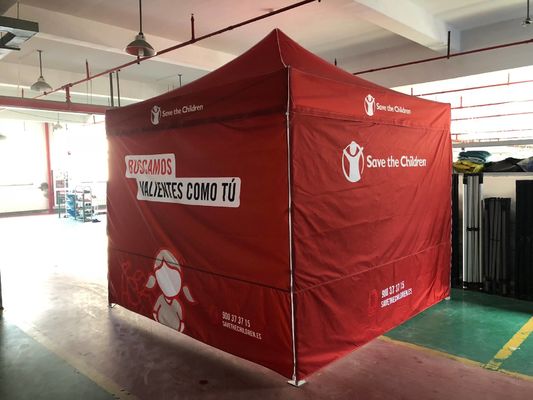 2.5X2.5mの8X8FT正方形の陰のテントは10 x 20屋外のおおいの展示会を防水する