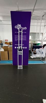 250gsm PEの3X3をつけるモジュラー展示会展覧会表示によってバックライトを当てられるブースの立場